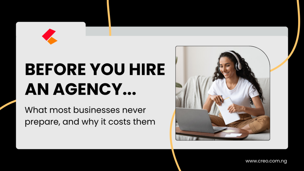 what to prepare before hiring a web agency